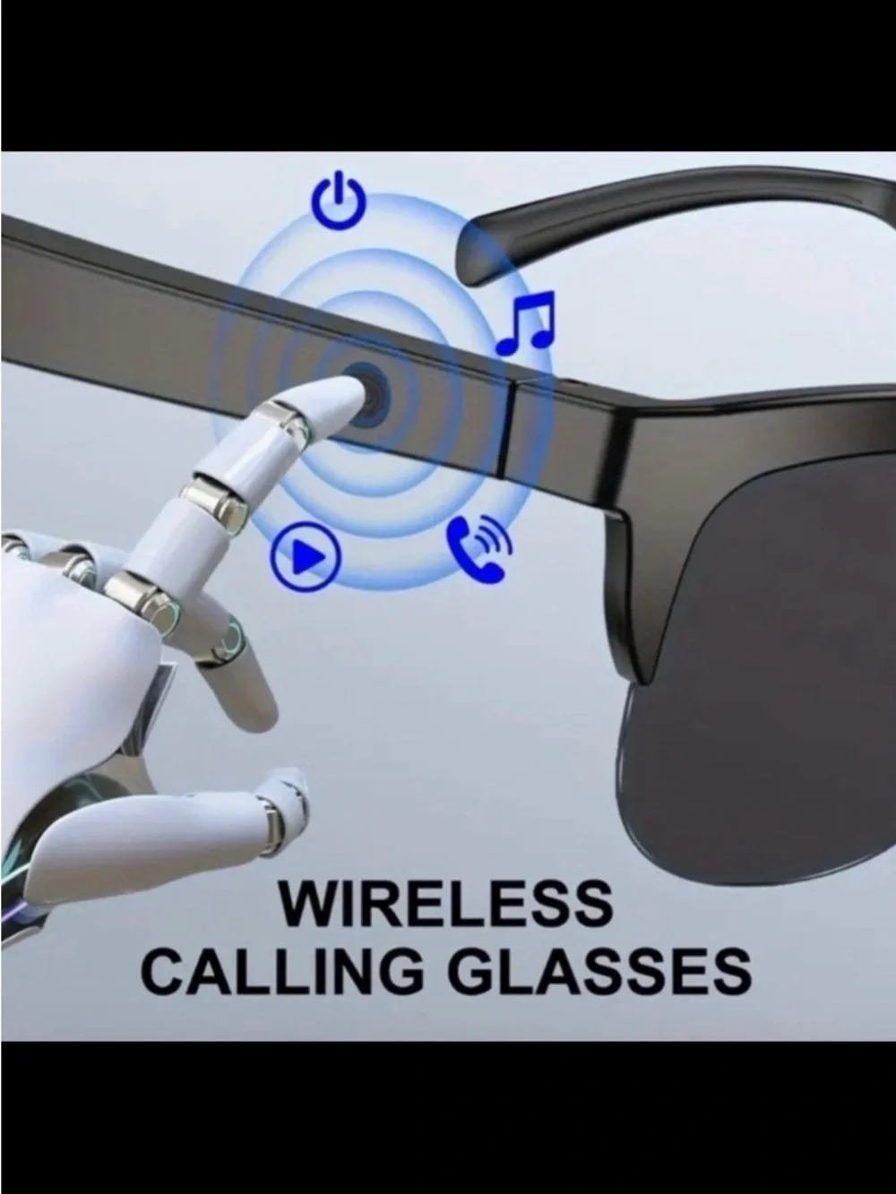 Wireless Headset Glasses XG88 Pro MSRP $129.00 NIB